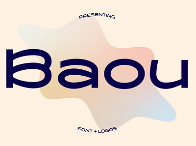 Baou - Sans Display Font branding design display display font font graphic design illustration logo sans sans serif serif typeface typography