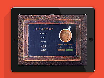 Online Menu Concept menu online menu restaurant menu