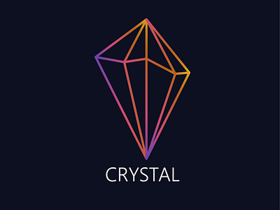 Crystal logo design