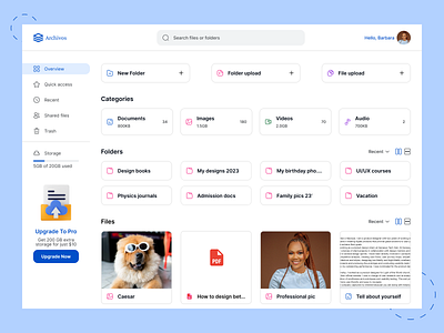 File Management Dashboard