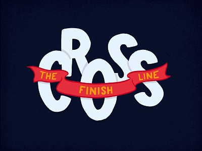 Motivation Mondays #13 - Cross the finish line challenge handlettering lettering motivation quote weekly