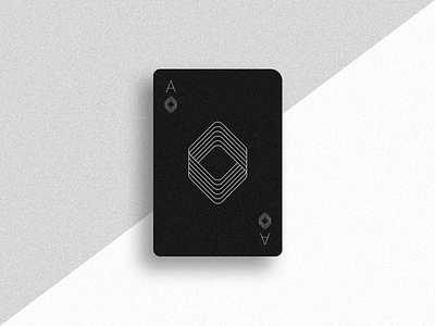 Minimalistic playing card ♠️ ♣️ ♥️ ♦️ black cards minimal playing shapes