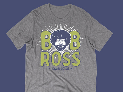 Bob Ross Experience Logo Shirt