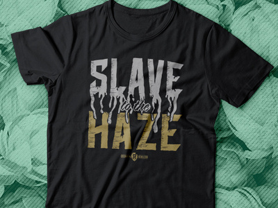Slave to the Haze Shirt beer black clothing screen print t shirt typography