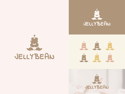 Jelly Bean Branding Design branding design graphic design illustration logo typography vector