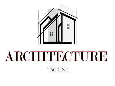 ARCHITECTURE LOGO app branding design graphic design illustration logo typography vector