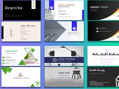 BUSINESS CARD branding design graphic design illustration vector