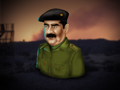 Saddam Hussein bad guy dictacon dictator icon iraq saddam hussein