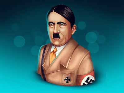 Adolf Hitler by jimmy balia on Dribbble