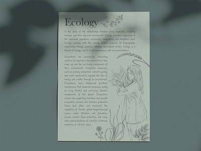 Ecology flyer design ecology flyer flyer design graphic design illustration poster sketch