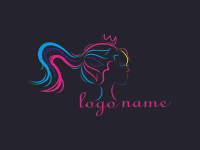 Colourful beauty logo