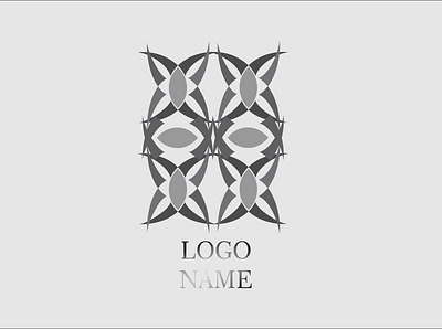 A pattern mask logo