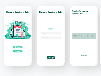 UX for hospital management agency