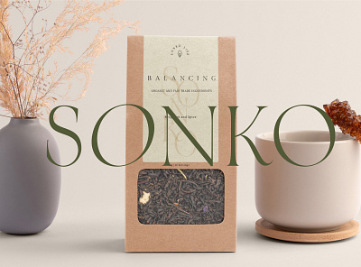 Sonko Tea Brand brand identity branding logo design tea brand tea branding