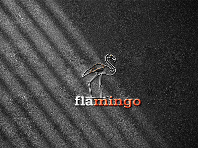 FLAMINGO logo design