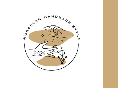 Moroccan Handmade Style branding creative design graphic design logo png ui