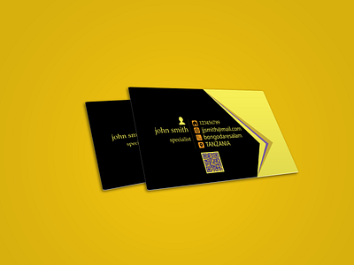 business card branding graphic design