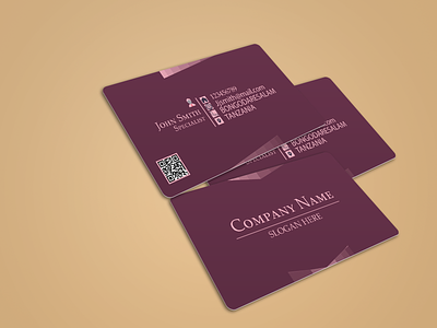 Business card design template design graphic design illustration