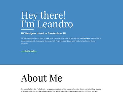 Portfolio design interface design personal portfolio typogaphy ui
