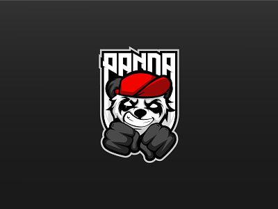 Panda Mascot animal branding design entertaintment esport gamers gaming graphic design illustration logo logobranding mascot panda ui video channel