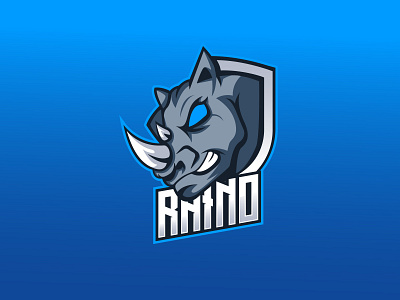 Rhino Mascot Logo