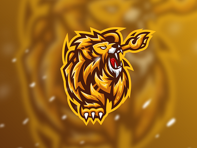Lion - Mascot Logo mammal