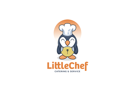 Penguin - Little Chef Mascot