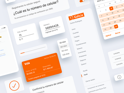 Brick Design System Galicia Bank analysis app atomic bank components credit card dashboad data design system elements financial fintech guide interface style ui uidesign ux web website