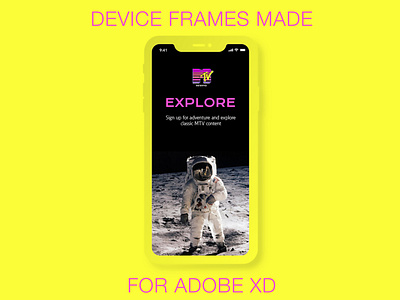 Out of this world device frames for Adobe XD and Figma adobe xd figma graphic design illustration ui ux vector