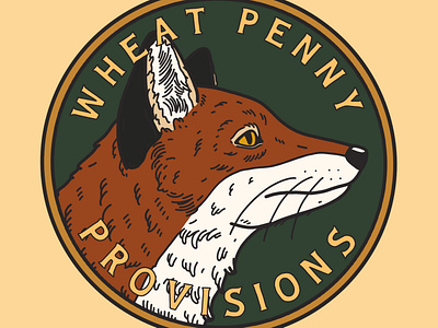 Wheat Penny Provisions Alternate Logo