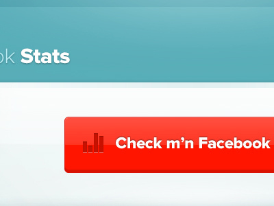 Stats Button blue button facebook graph stats