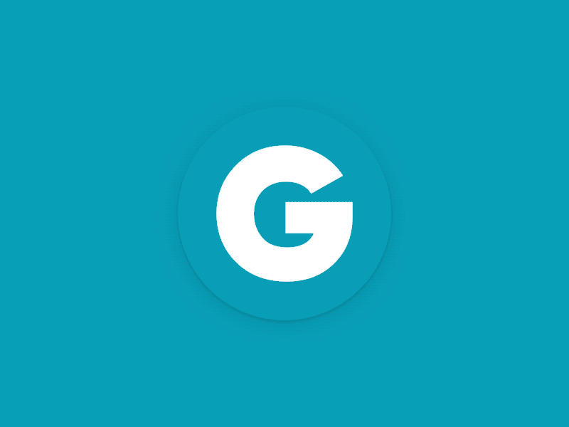 Introducing Gusta blue branding glyph gusta logo