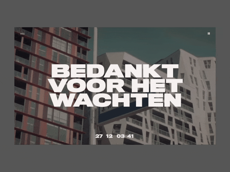 Bedankt voor het wachten 2
