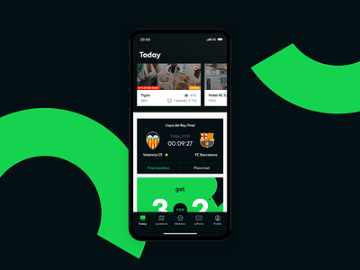 Futbar App - New Design