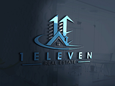 1 Eleven real estate logo graphic design logo