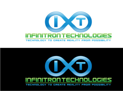 Infinitrontechnologies logo logo design