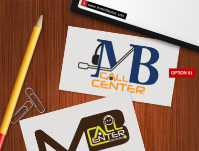 MBCALLCENTER logo logo design