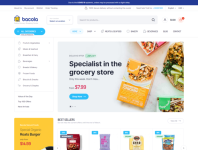 Bacola by Mark Anderosen on Dribbble