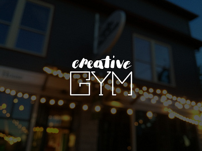 creative gym creative gym logo logo design logos logotype