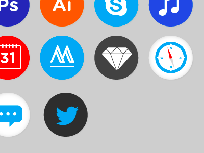 Mac icon set (work in progress)