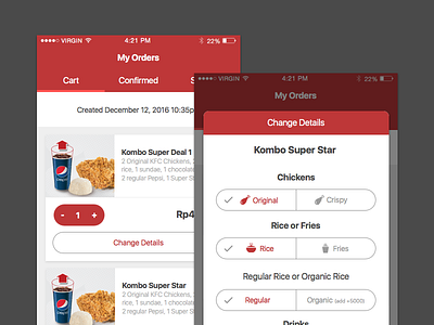 KFC mobile app