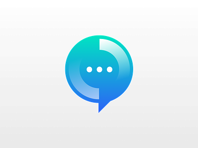 Logo for a Chatbot apps chatbot logo