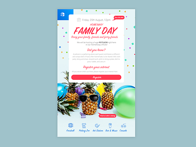 HomeAway Family Day Emailer