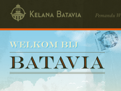 Kelana Batavia Header interfaces websites