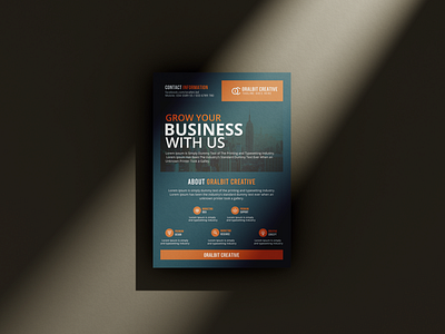 Corporate Flyer Design business flyer design company flyer company profile design flyer flyer design graphic design