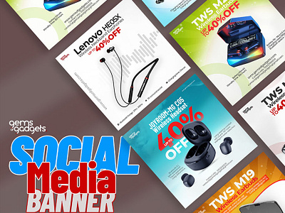 Social Media Ads Design I Gadgets adsdesign banner bannerdesign business flyer design company flyer company profile design facebook ads graphic design instagram ads postdesign poster social socialbanner socialmedia socialmediapost ui