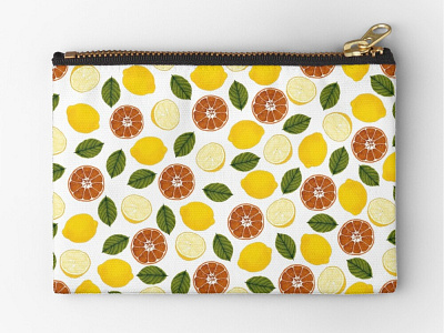 Orange and lemons. Texture for textiles design graphic design illustration packaging pattern vector