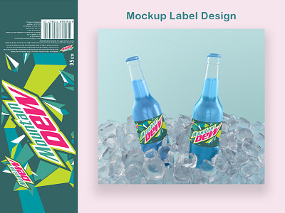 Mockup Label Design app branding design graphic design illustration logo typography ui ux vector