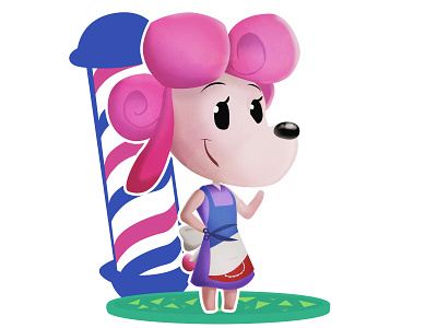 Harriet - Animal Crossing (DailyXing #28) animal crossing animalcrossing character design characterdesign harriet illustration