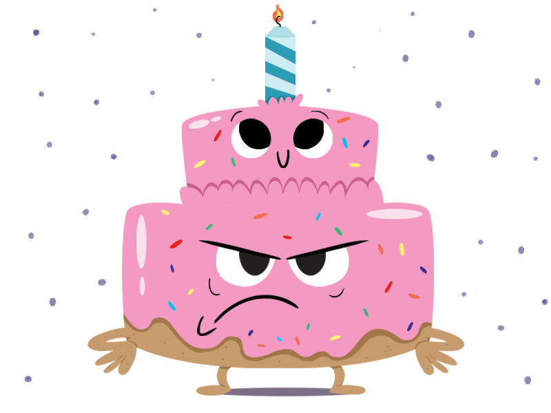 Happy Birthday! by Will V. Guy on Dribbble